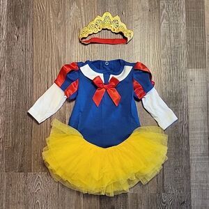 Snow White Baby Infant Halloween Costume Size 3-6 Months